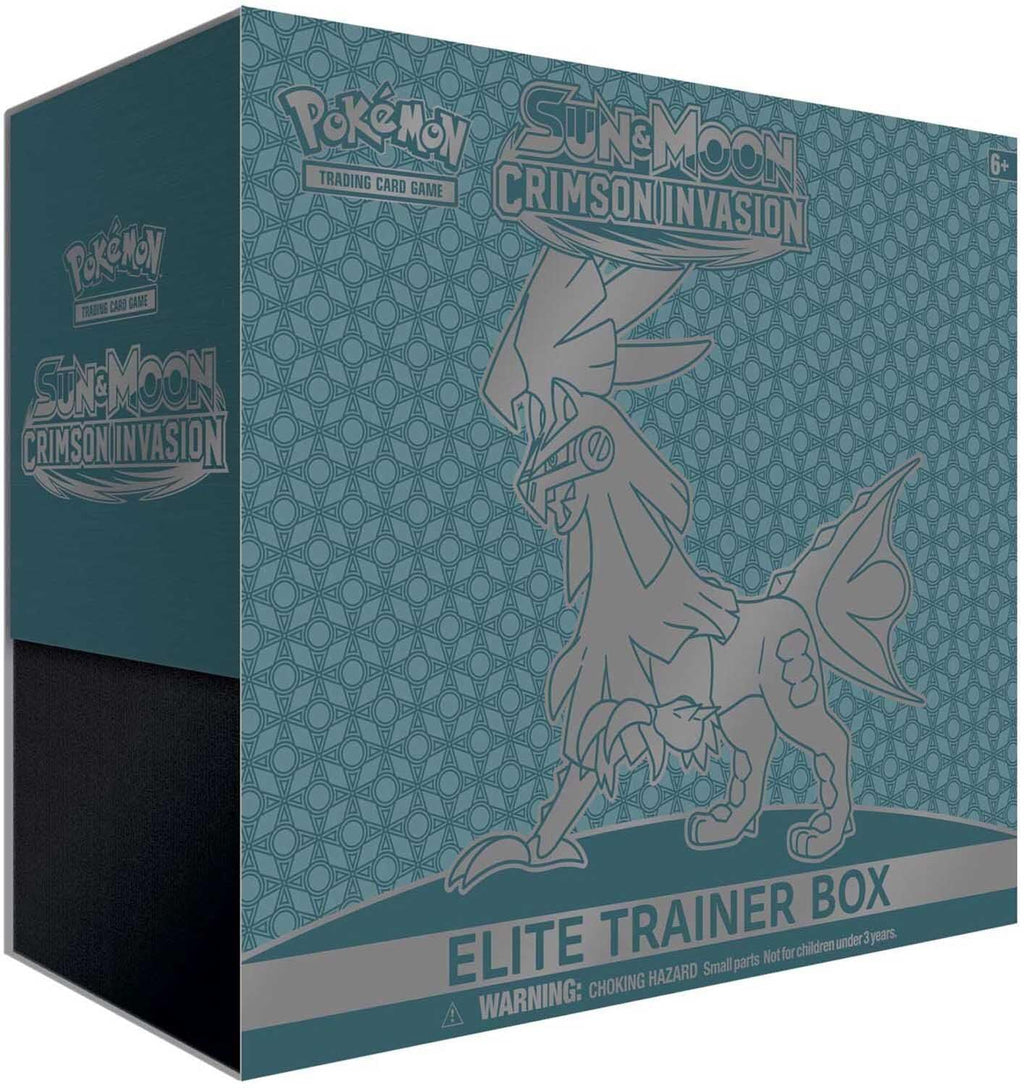 Pokemon Sun and Moon Crimson Invasion Elite Trainer Box Collectible Cards, Multicolor (820650802607-1)