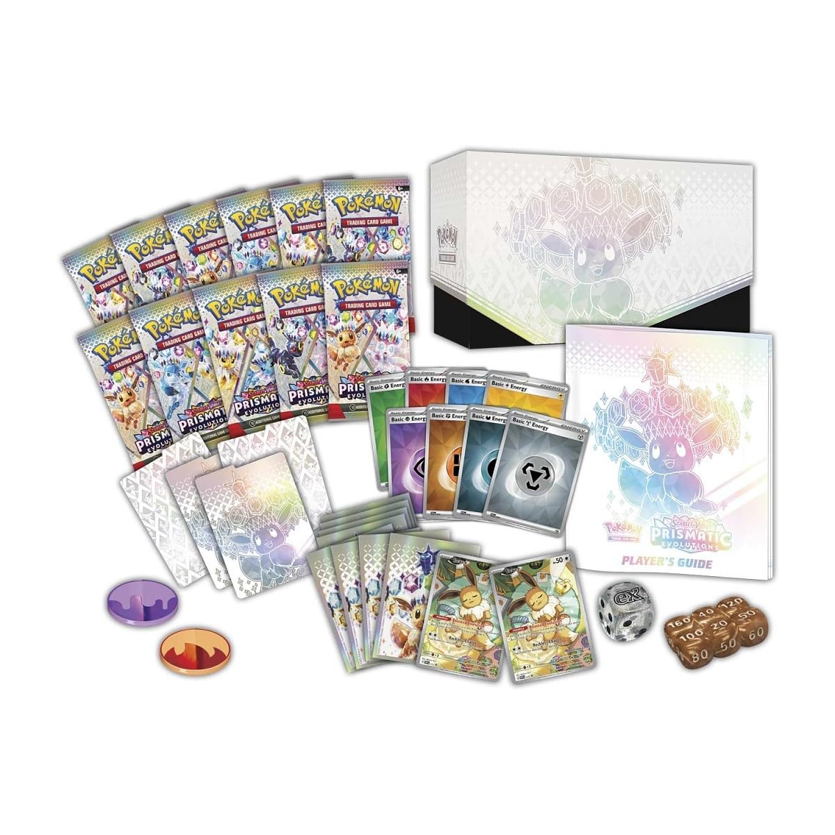 Pokemon TCG: Scarlet & Violet-Prismatic Evolutions Pokémon Center Elite Trainer Box - 9