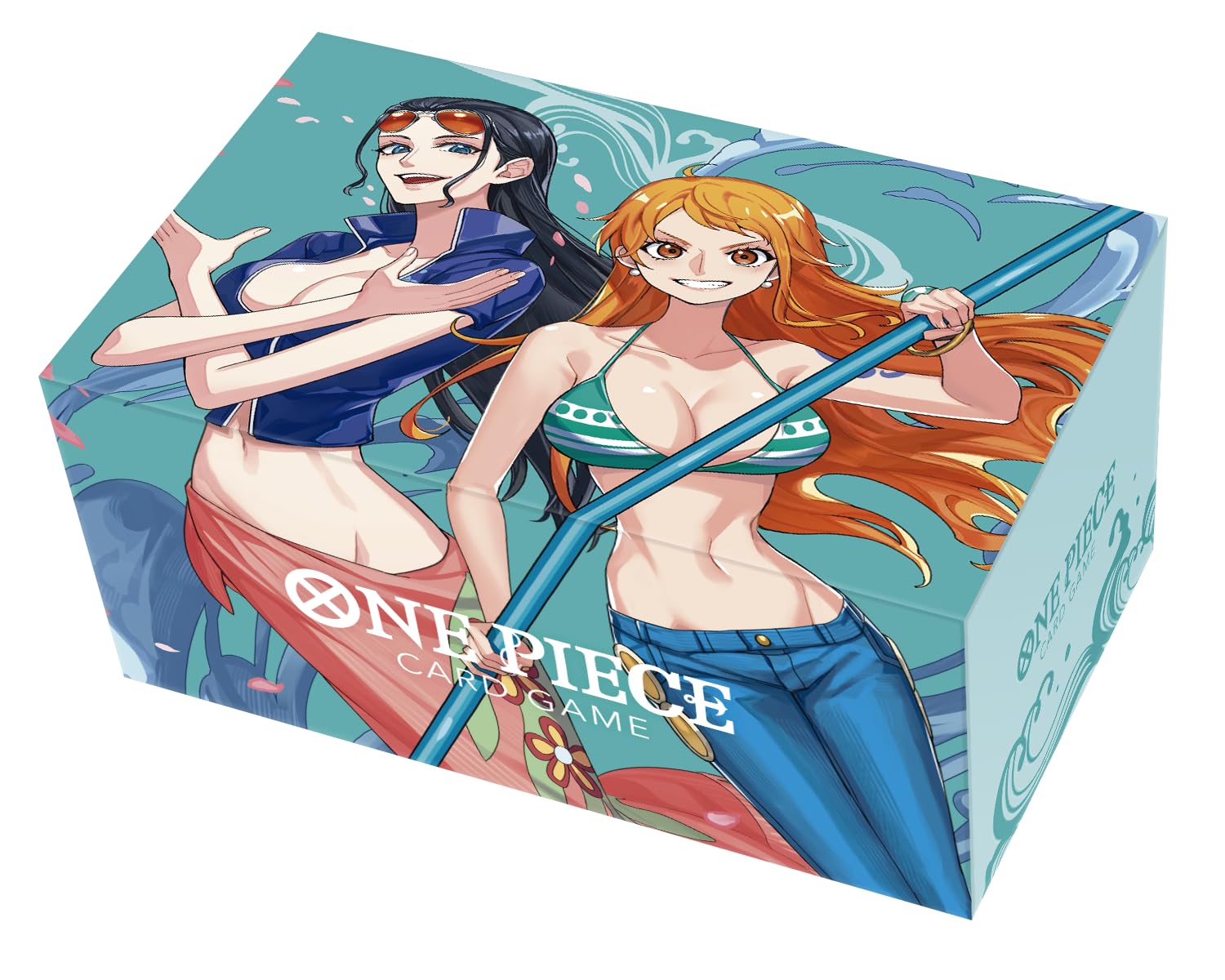 BANDAI NAMCO Entertainment One Piece Card Game Case, Limited Edition Nami & Nico Robin