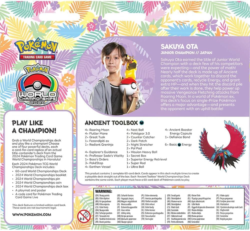 2024 Pokémon TCG World Championships Deck (One Random Deck) - 4
