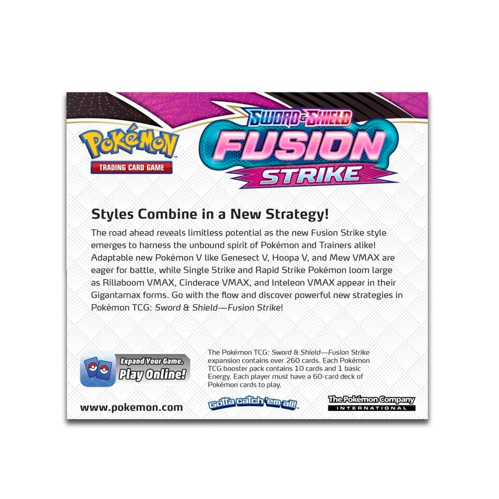 Pokemon TCG: Sword & Shield Fusion Strike 4 Booster Packs - 2