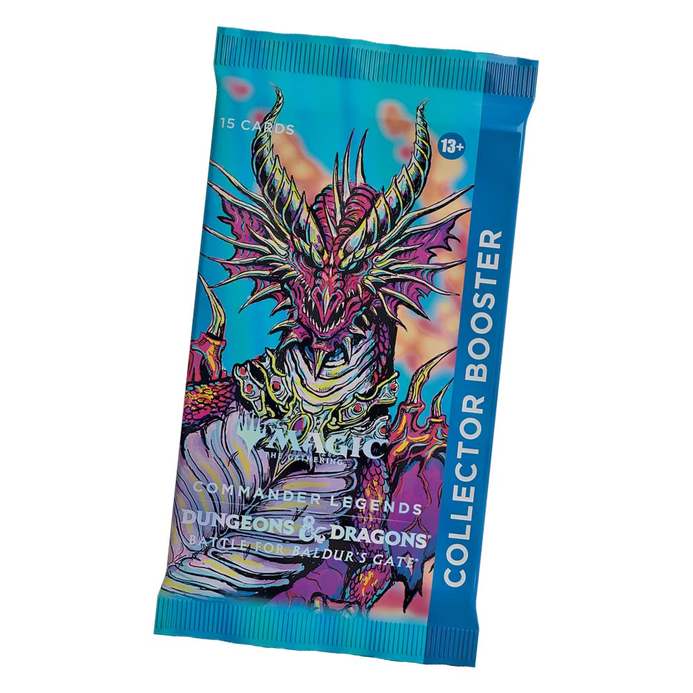 Magic: The Gathering Commander Legends: Battle for Baldur’s Gate Collector Booster | 15 Magic Cards - 5