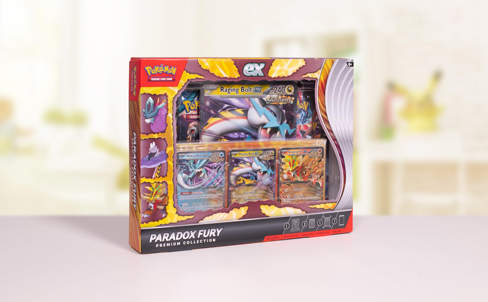 Pokemon TCG: Paradox Fury Premium Collection - 2024 Amazon Holiday Exclusive - 6
