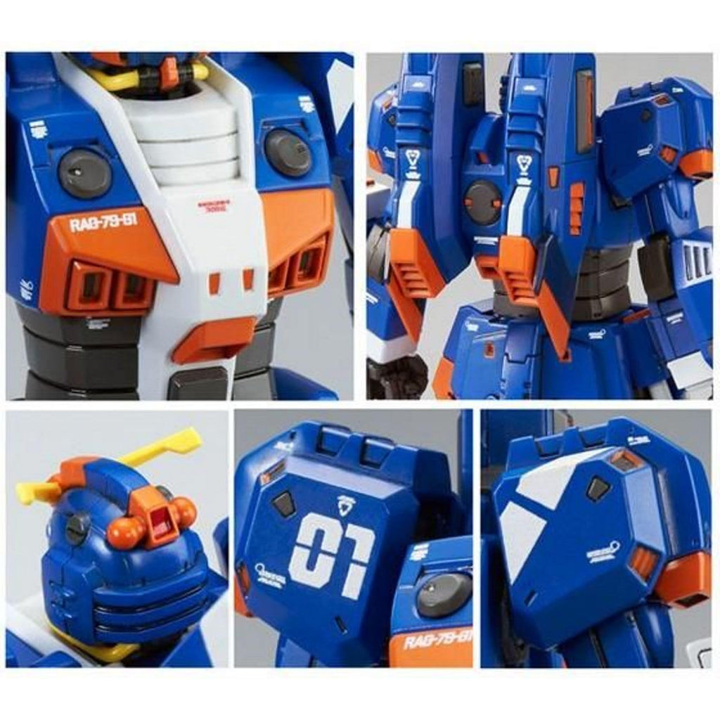 Bandai P RAG-79-G1 Gundam Marine Type Gundiver HG 1/144 Model Kit - 5