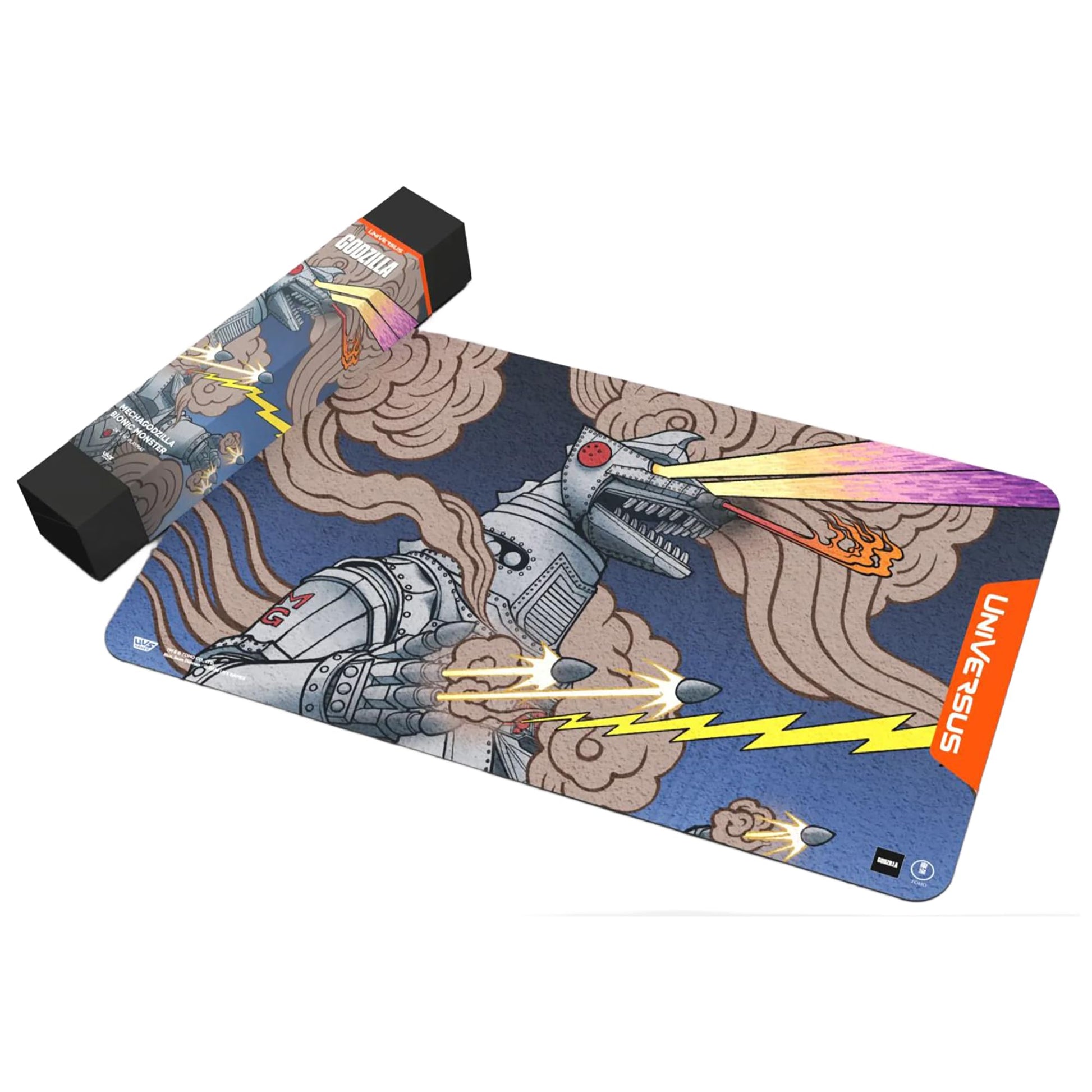 UniVersus Godzilla Challenger Series - Mechagodzilla - Bionic Menace Playmat - 24x14 Neoprene Mat, Tabletop Card Game Accessory, UVS Games, Licensed - 3