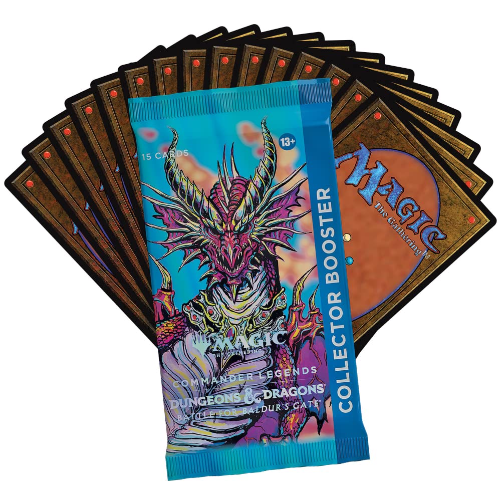 Magic: The Gathering Commander Legends: Battle for Baldur’s Gate Collector Booster | 15 Magic Cards - 4