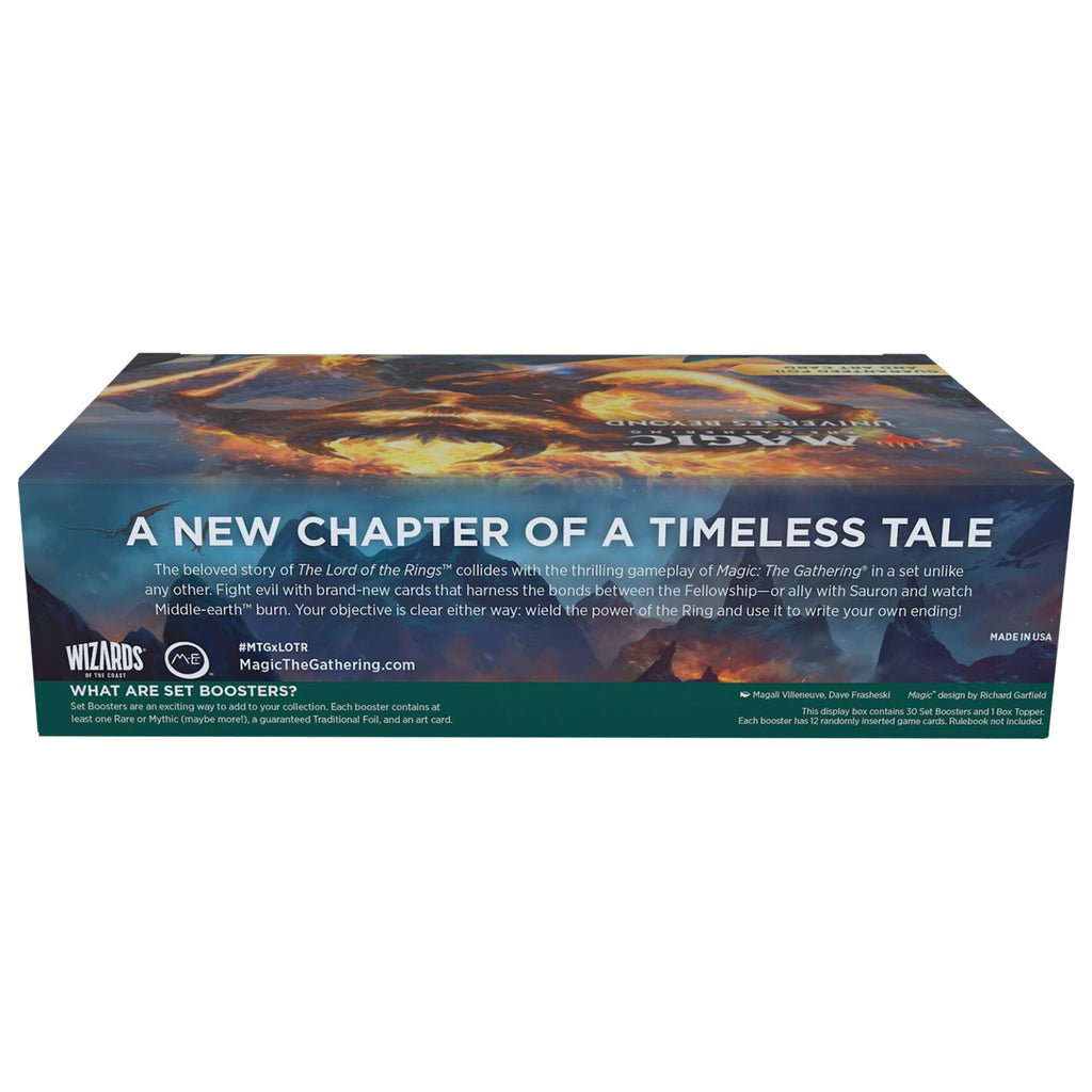 Magic: The Gathering The Lord of the Rings: Tales of Middle-earth Set Booster Box - 30 Packs (360 Magic Cards) - 2