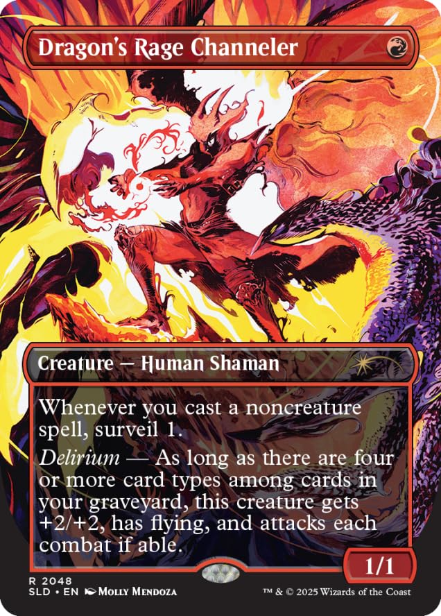 Magic the Gathering Secret Lair Everything is On Fire (Non-Foil) - 5