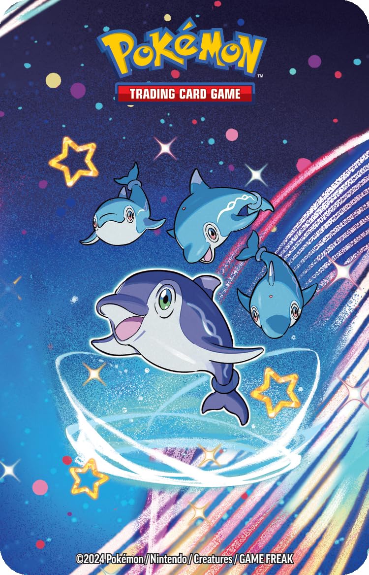 Pokémon TCG: Scarlet & Violet—Paldean Fates Mini Tin – Finizen (2 Booster Packs, 1 Sticker & 1 Art Card) - 2