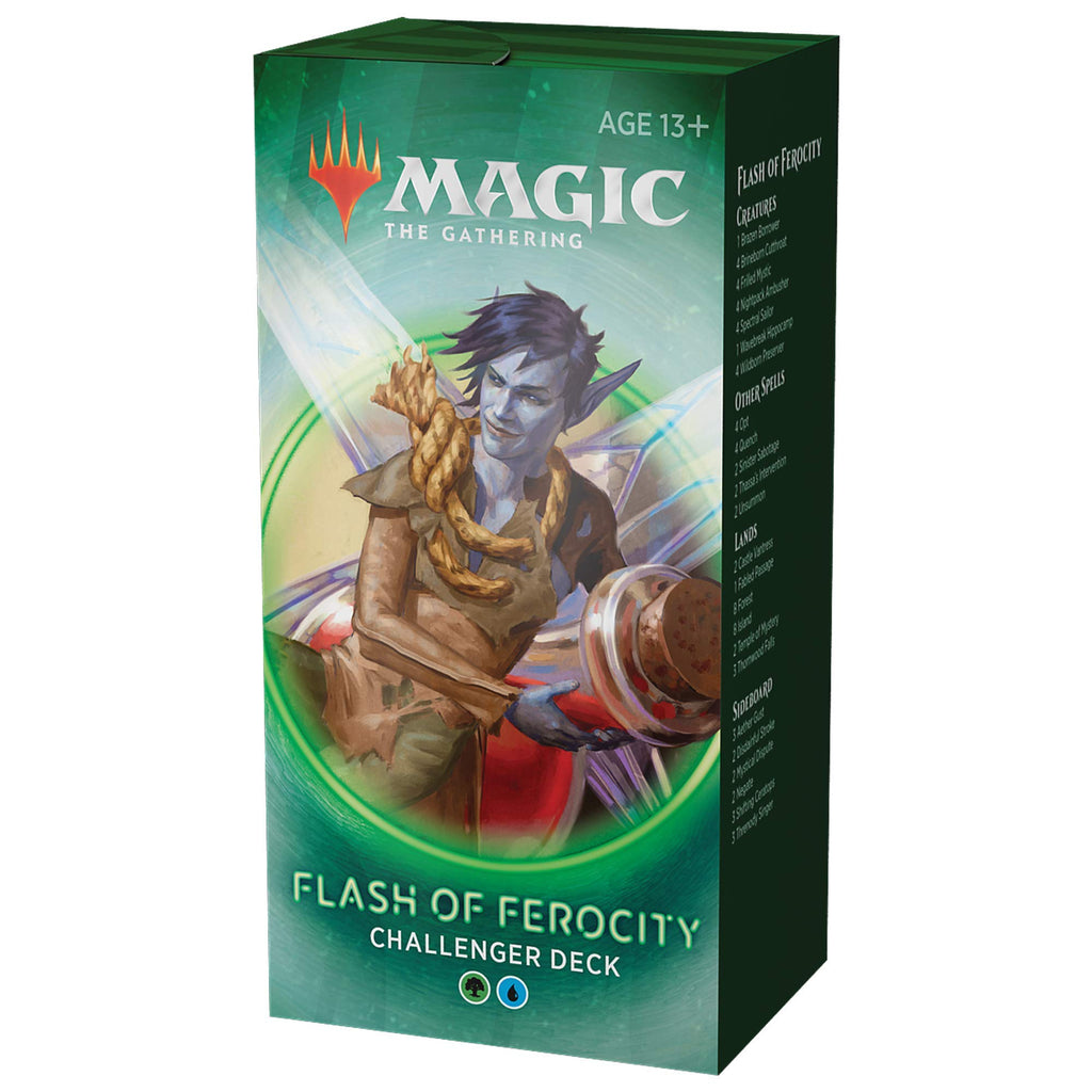 Flash of Ferocity Deck | Magic: The Gathering Challenger Deck 2020 |Tournament-Ready | 75 Cards + Tokens