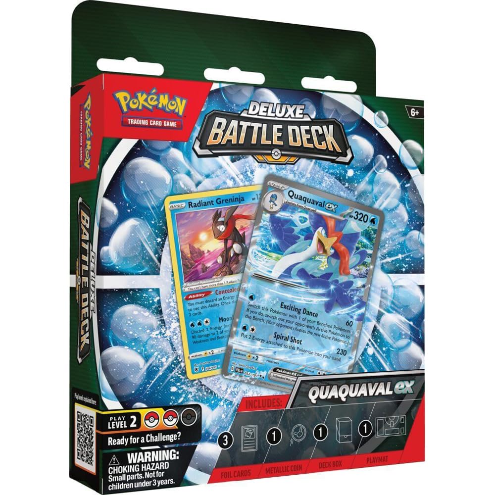 Pokémon TCG: Meowscarada/Quaquaval ex Deluxe Battle Deck - 3