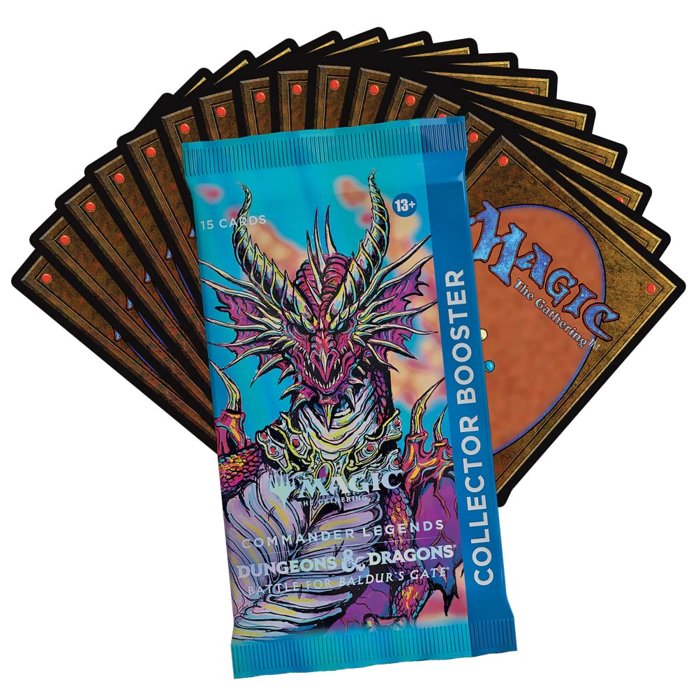 Magic: The Gathering Commander Legends: Battle for Baldur’s Gate Collector Booster Box | 12 Packs (180 Magic Cards) - 5