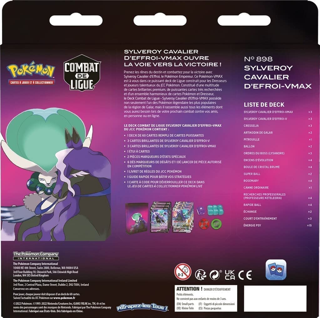 Pokemon Cards: Shadow Rider Calyrex VMAX League Battle Deck, Multicolor - 3
