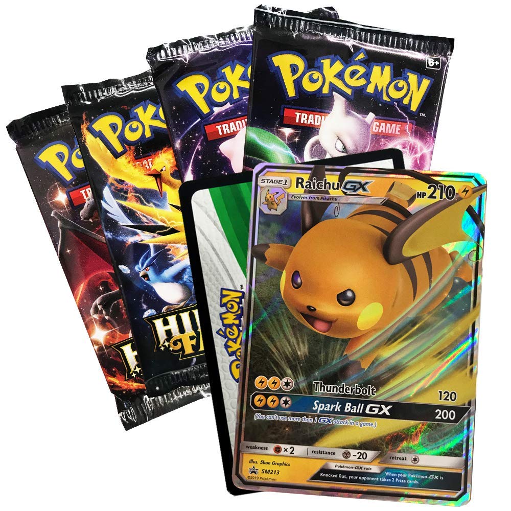 Pokemon TCG: Sun & Moon Hidden Fates - Raichu-GX Collector's Tin - 3
