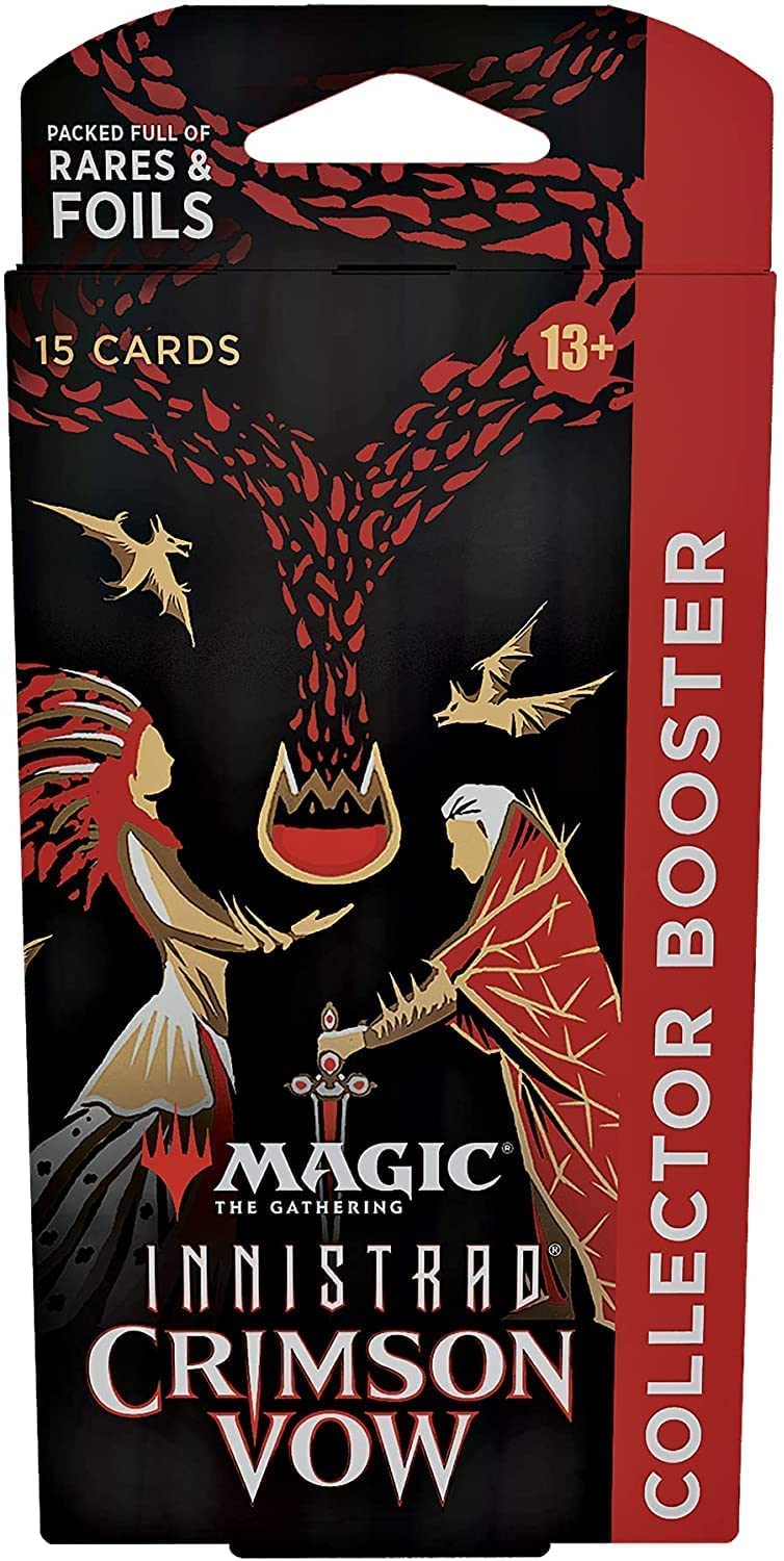 Magic: The Gathering Innistrad: Crimson Vow Collector Booster | 15 Magic Cards - 10