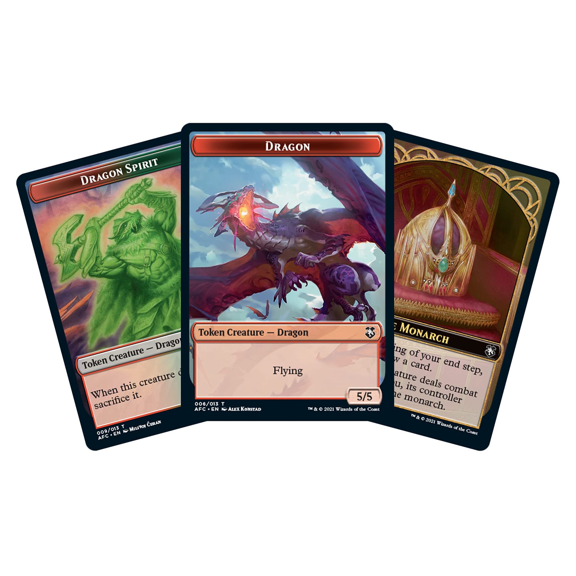 Magic: The Gathering Adventures in the Forgotten Realms Commander Deck – Draconic Rage (Red-Green) - 4