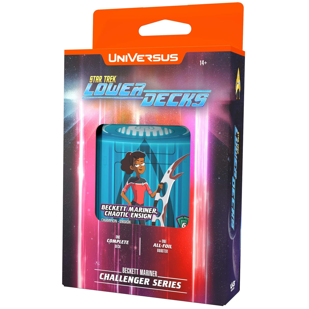 UniVersus: Star Trek Lower Decks - Challenger Series Mariner - 63 Card Deck, 2 Characters, Ready to Play, 6 Foil/Alt Art Cards, Ages 14+ - 3