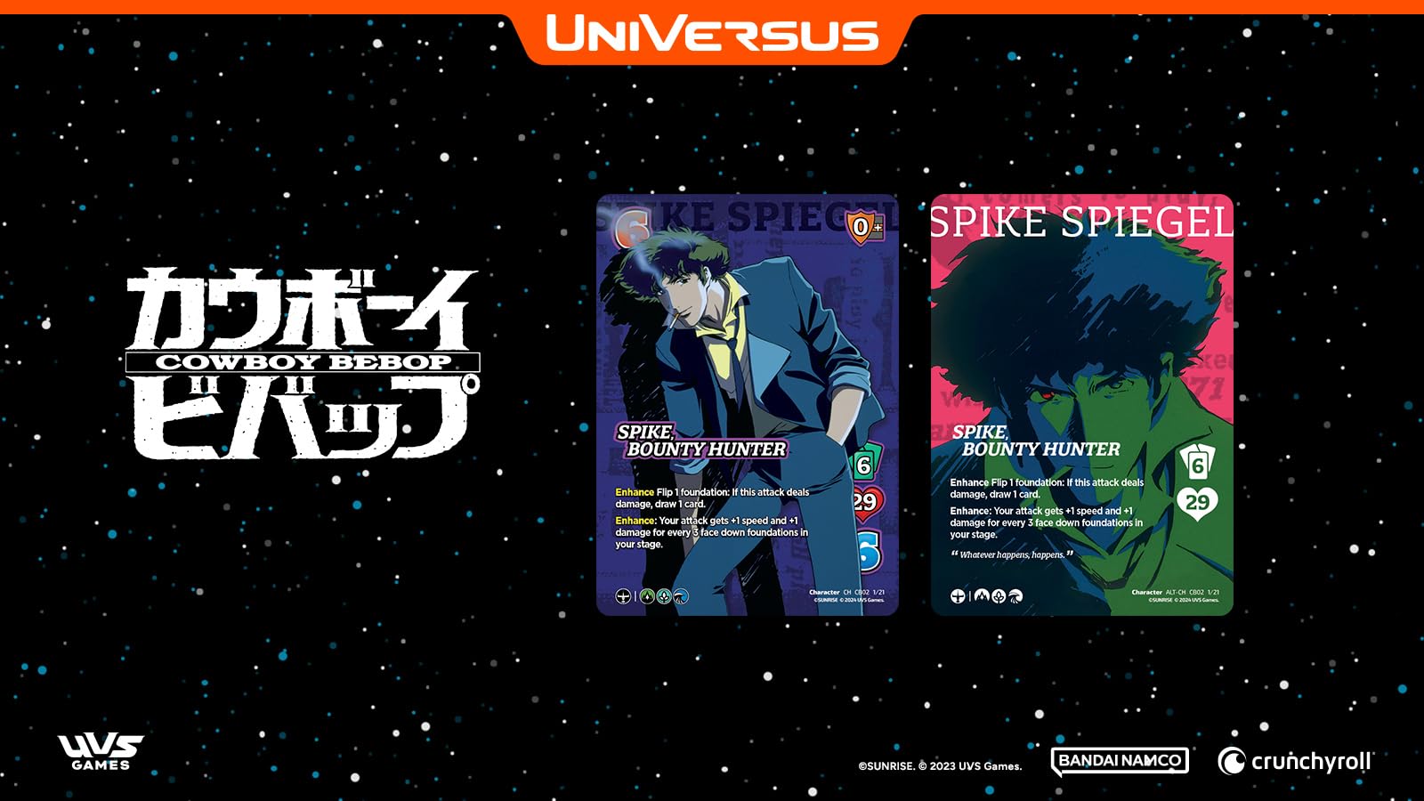 UVS Games UniVersus Cowboy Bebop Challenger Series - 4