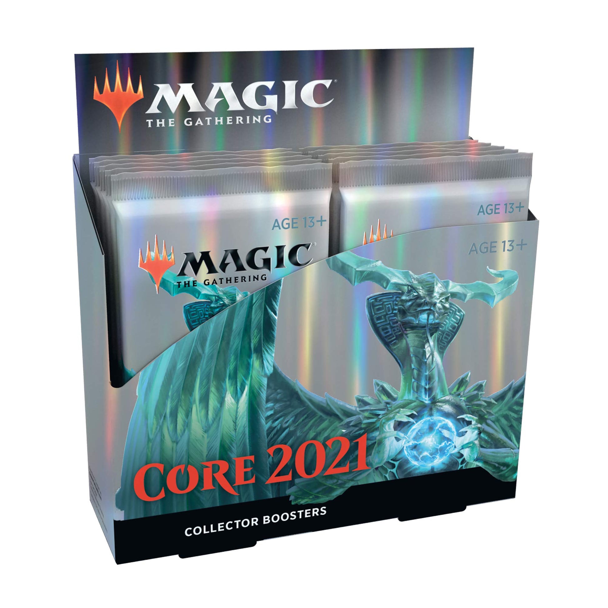 Magic: The Gathering Core Set 2021 (M21) Collector Booster Box | 12 Packs | Min. 4 Rares Per Pack | Latest Set, Model Number: C75100000 - 7