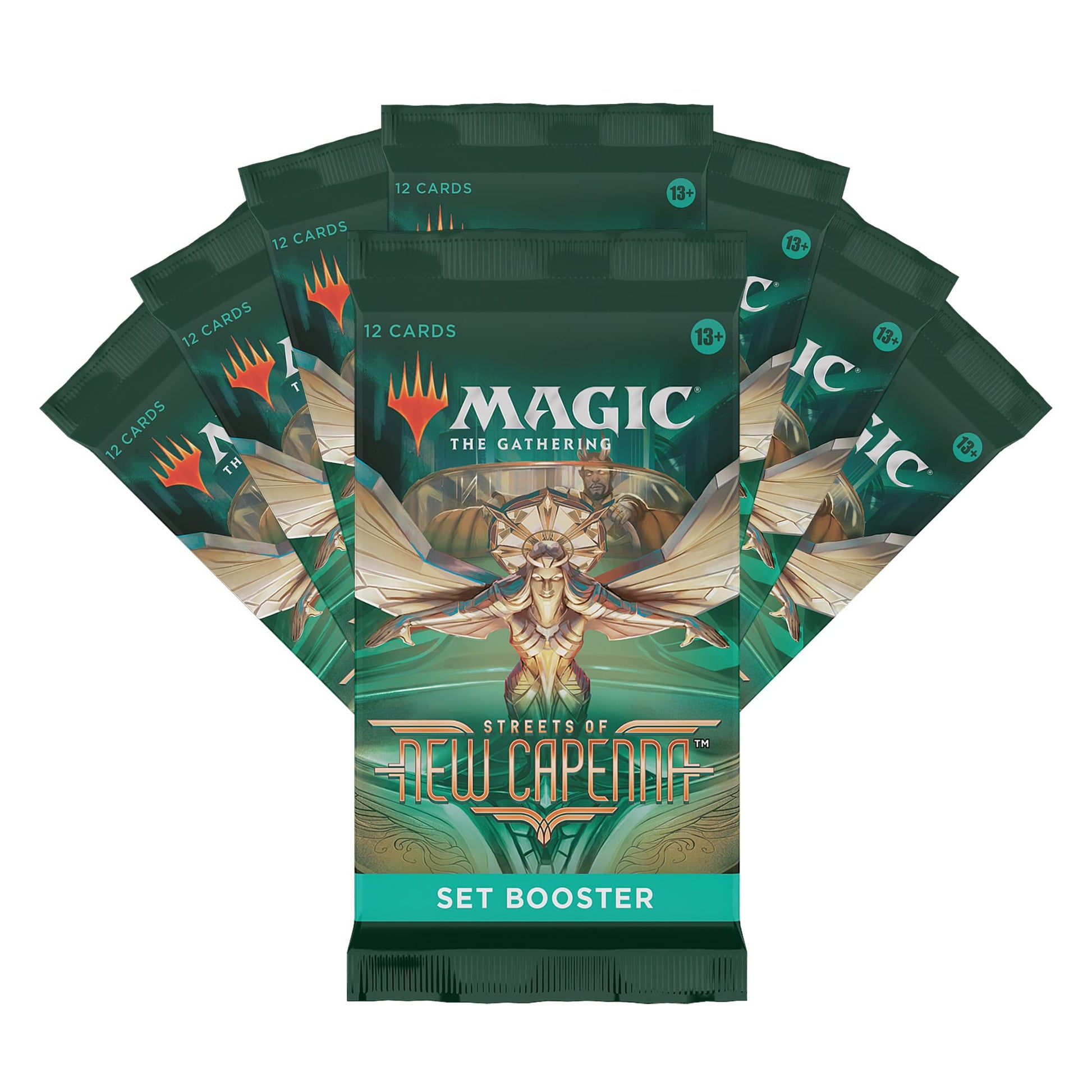 Magic: The Gathering Streets of New Capenna Bundle | 8 Set Boosters + Accessories - 7