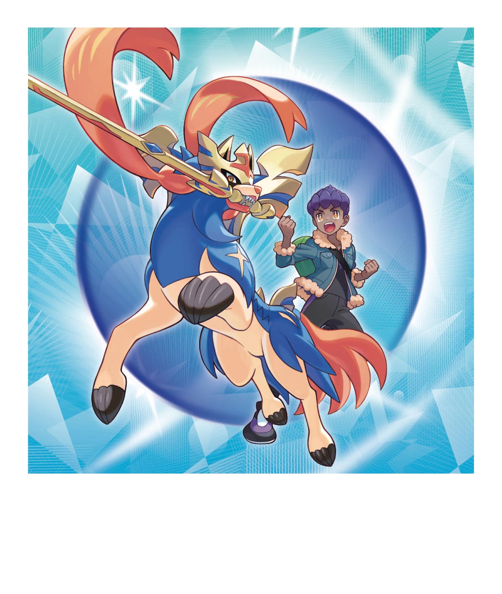 Pokemon TCG: Hop’s Zacian ex Box - 4 Packs - 2