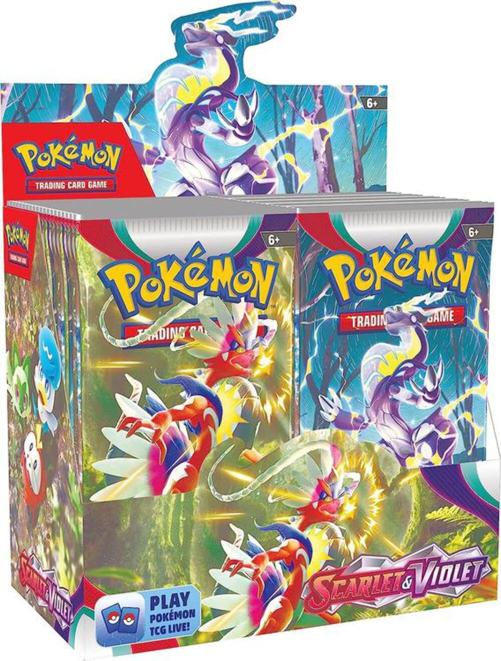 Pokemon Scarlet & Violet Sleeved Booster Pack - 7
