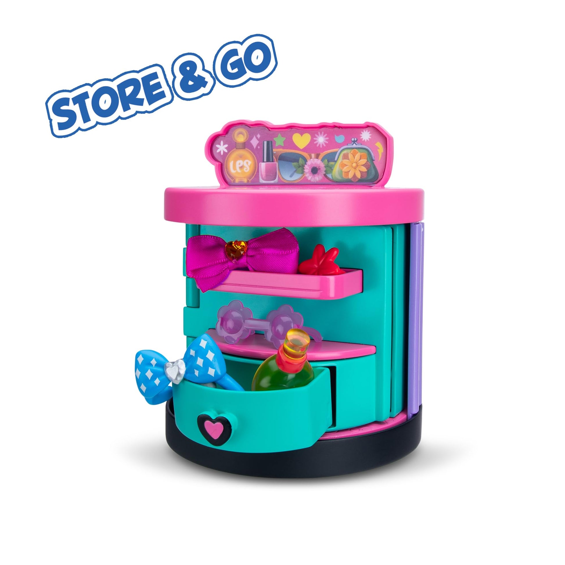 Littlest Pet Shop Sweet and Style 4-in-1 Gift Box - Pack of 3 Animals, 15 Accessories, 1 Card, 1 Code Roblox - Mini Collectible Animal Figurines - Children's Toy 4 Years and Above - BF00722 - 4
