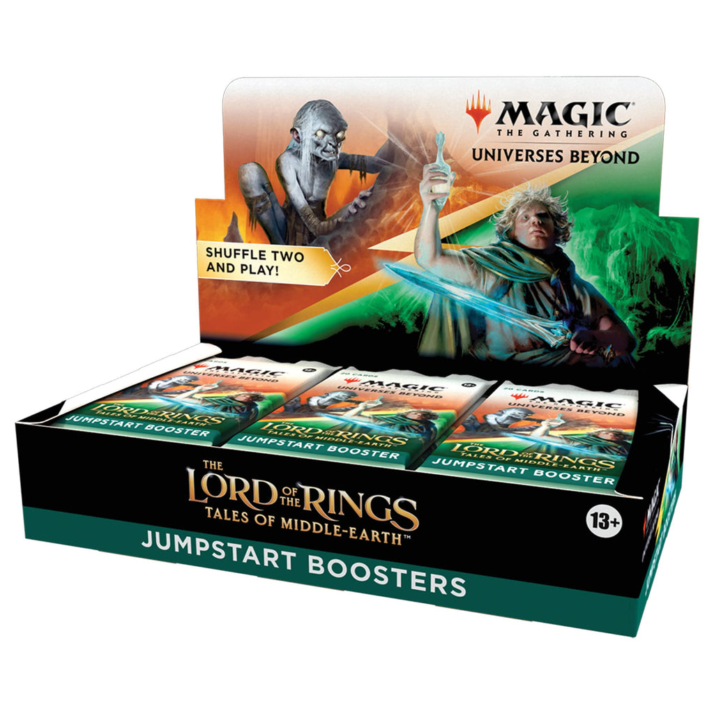 Magic: The Gathering The Lord of The Rings: Tales of Middle-Earth Jumpstart Booster Box (18 Packs) - 2-Player Card Game
