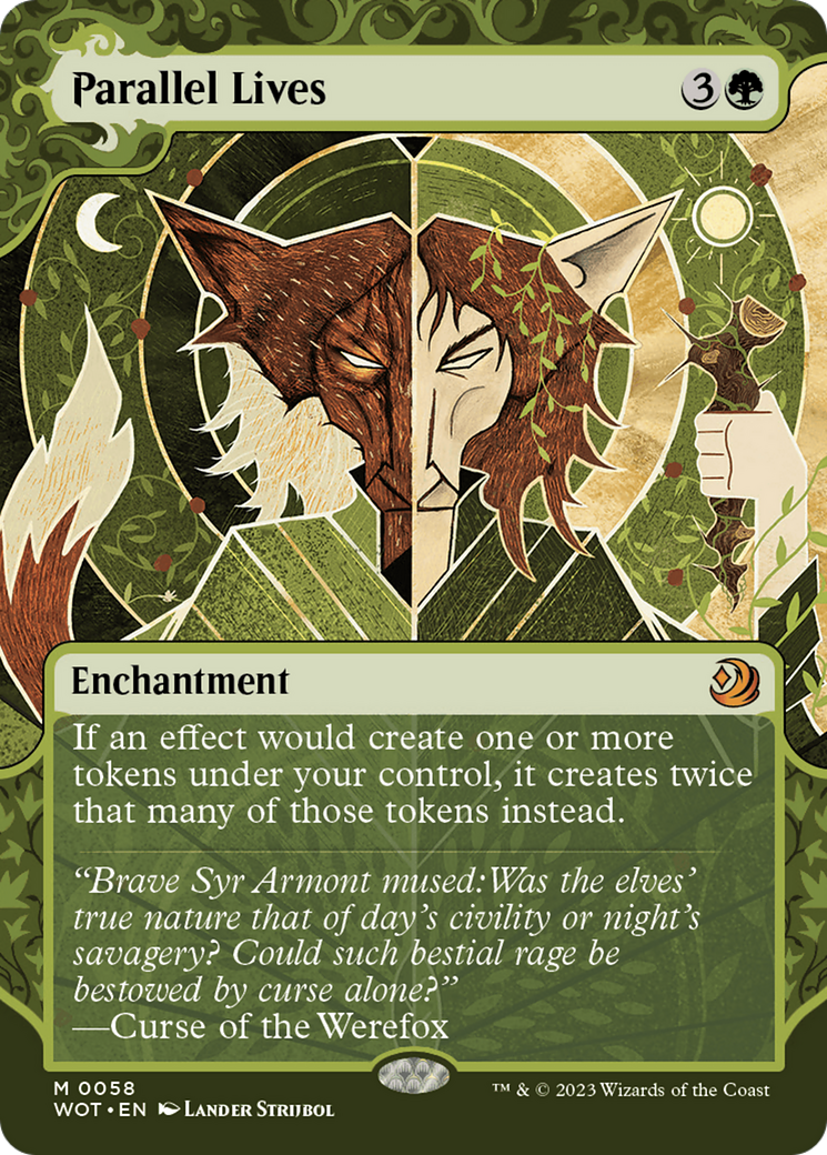FOIL Parallel Lives (WOT-058) - Wilds of Eldraine: Enchanting Tales - Magic The Gathering - Single Cards