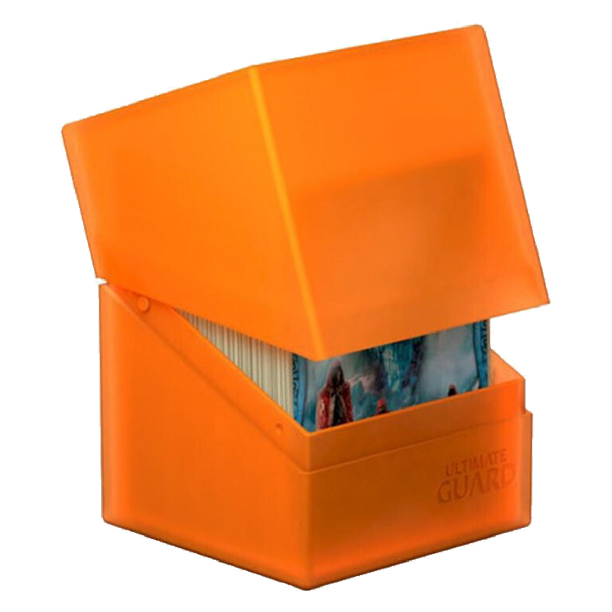 Ultimate Guard Boulder Deck Case 100+ Standard Size Poppy Topaz Deck Box - Deck Boxes - 3