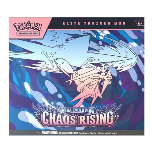 Pokemon TCG Mega Evolution Chaos Rising Elite Trainer Box - Trading Card Games - 2