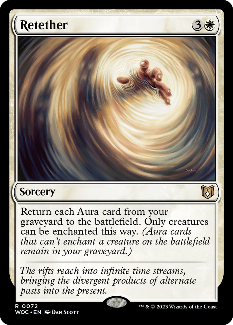 Retether (WOC-072) - Wilds of Eldraine Commander - Magic The Gathering - Single Cards