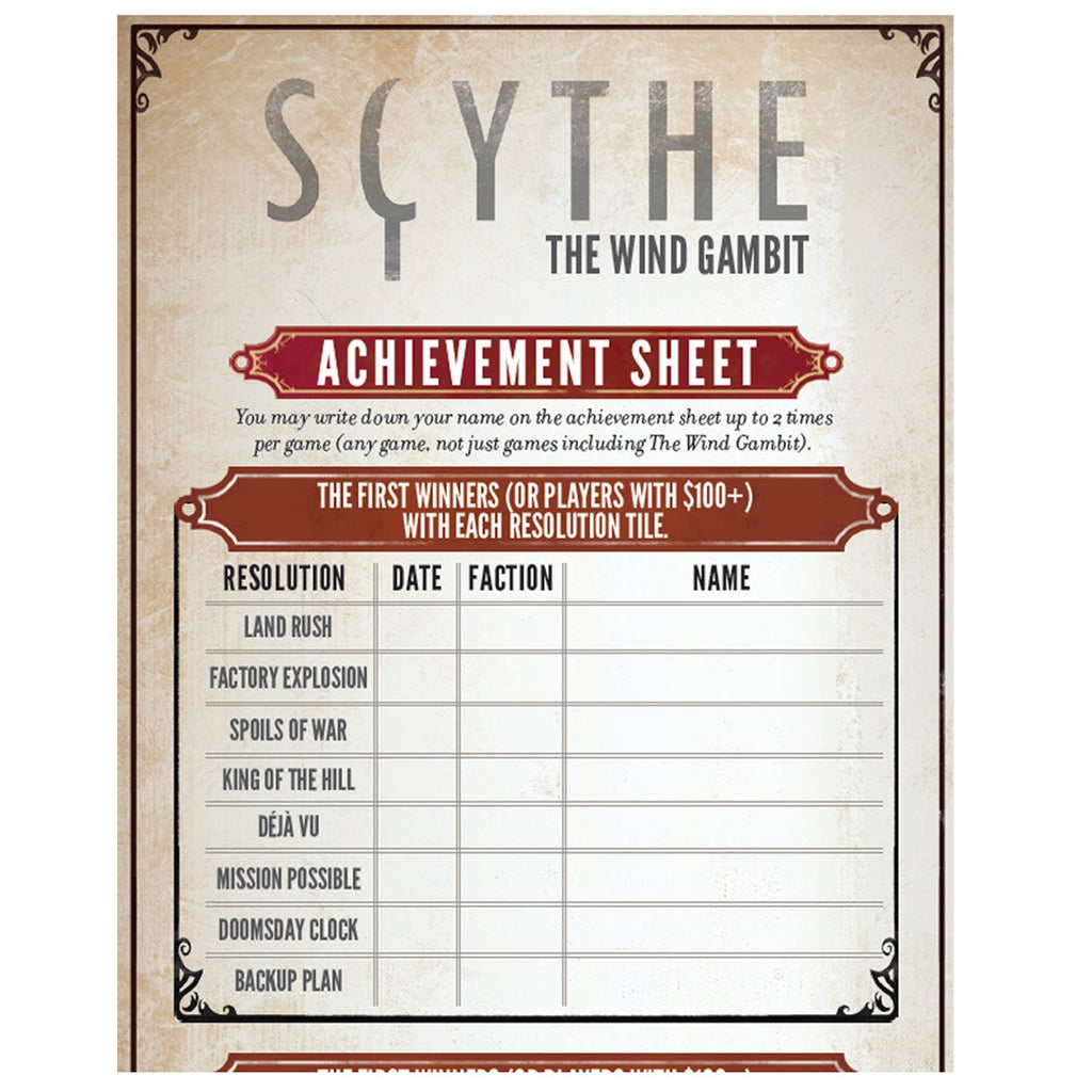 Scythe the Wind Gambit Expansion - Board Games - 7