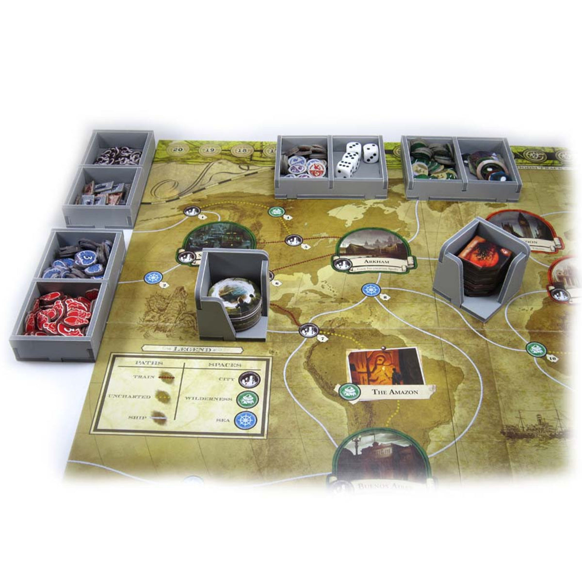 Folded Space Game Inserts Eldritch Horror - Organisation - 7
