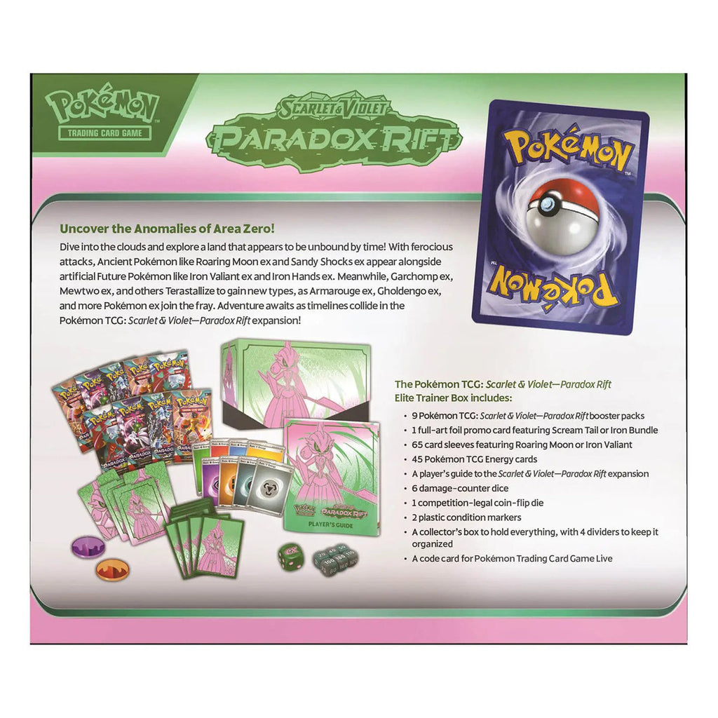 Scarlet & Violet Paradox Rift Elite Trainer Boxes (Pair) POKEMON TCG - Trading Card Games - 8