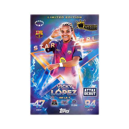 Topps UCC Match Attax Champions League 2025/2026 Edition ECO Hanger Box (Queens of Europe) - Sports Cards - 2