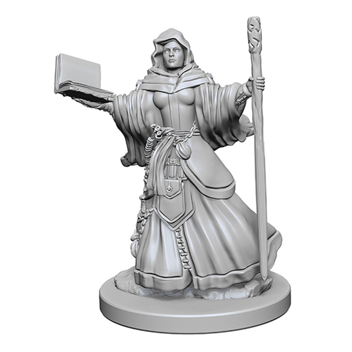 D&D Nolzurs Marvelous Unpainted Miniatures Human Female Wizard - Miniatures