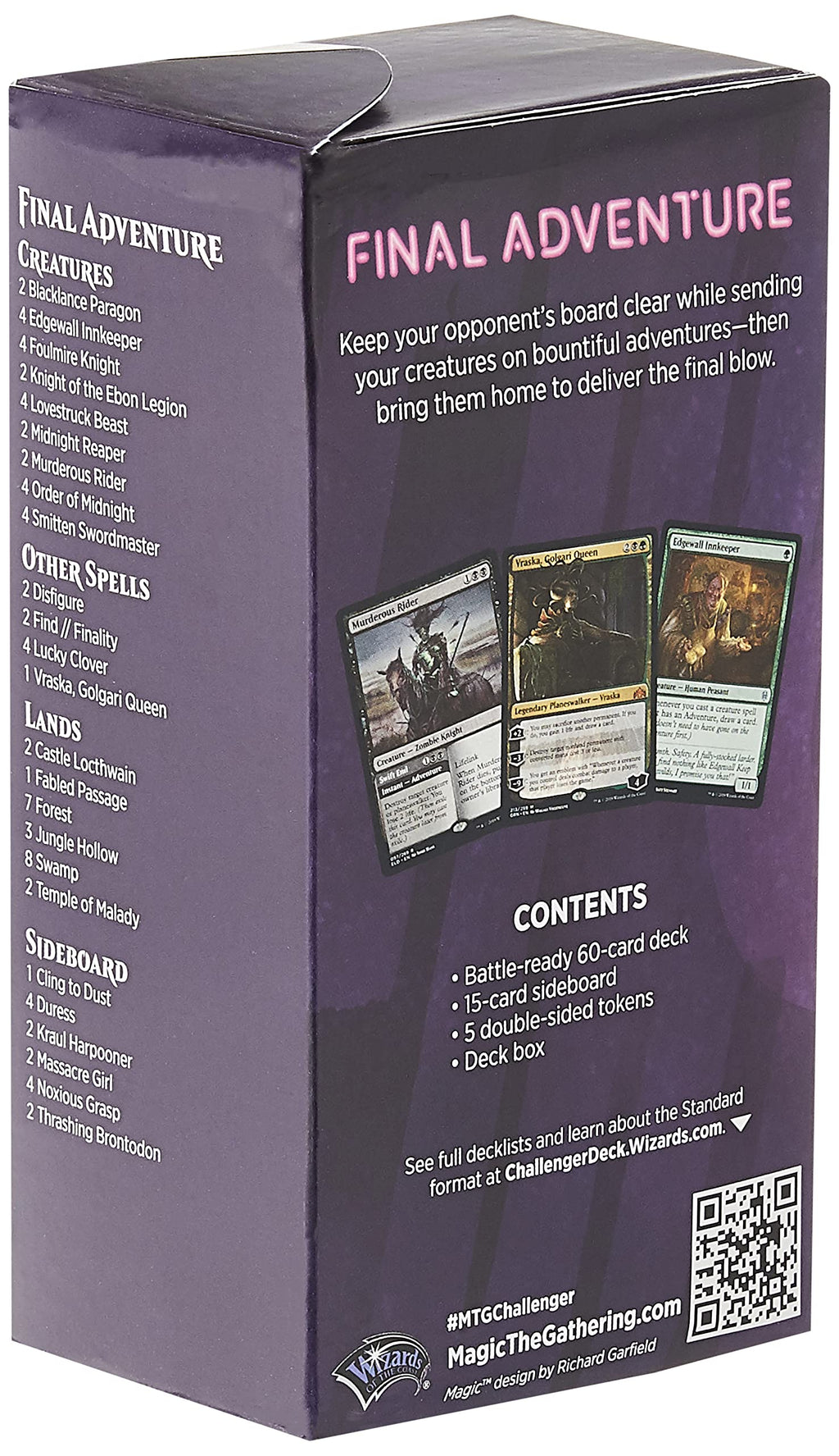 Final Adventure Deck | Magic: The Gathering Challenger Deck 2020 | Tournament-Ready | 75 Cards + Tokens - 8