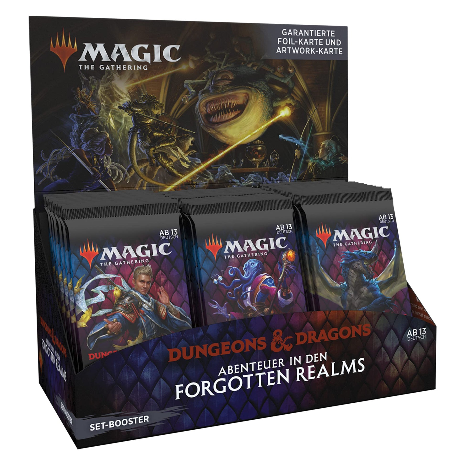 Magic: The Gathering Adventures in The Forgotten Realms Set Booster Box, 30 Packs, for ages 13+ - 2