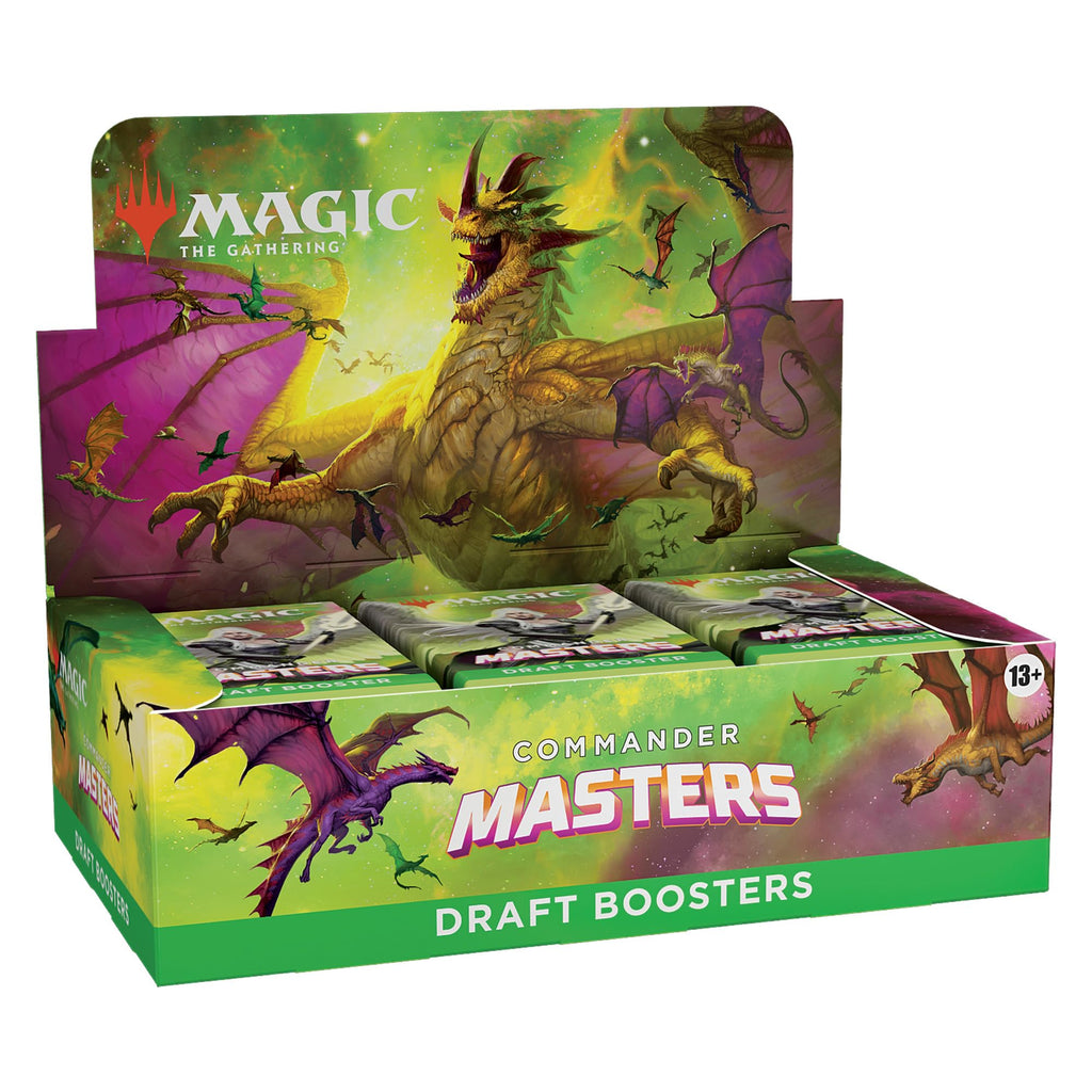 Magic: The Gathering Commander Masters Draft Booster Box - 24 Packs (480 Cards) - 4