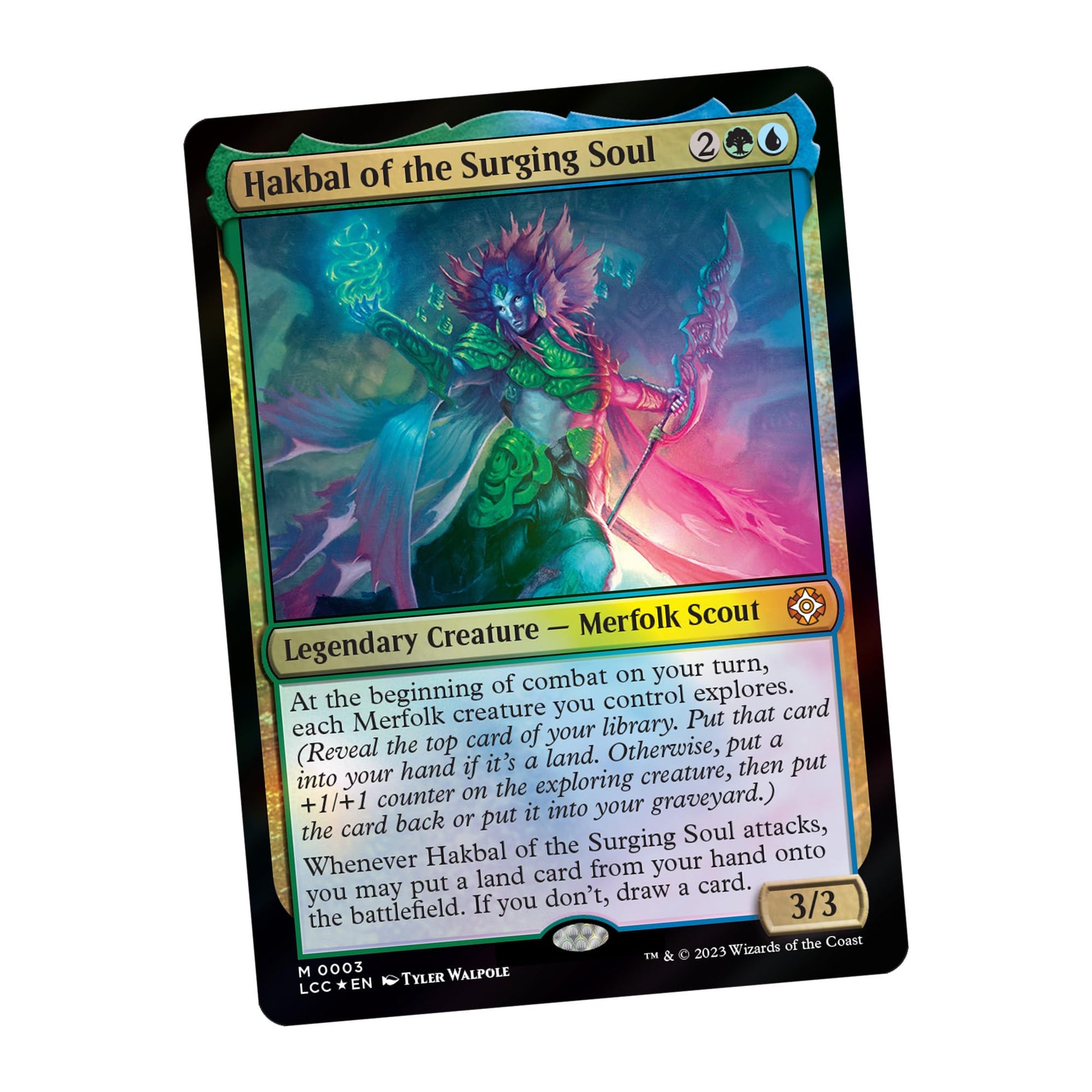 Magic: The Gathering The Lost Caverns of Ixalan Commander Deck - Explorers of The Deep (100-Card Deck, 2-Card Collector Booster Sample Pack + Accessories) - 5