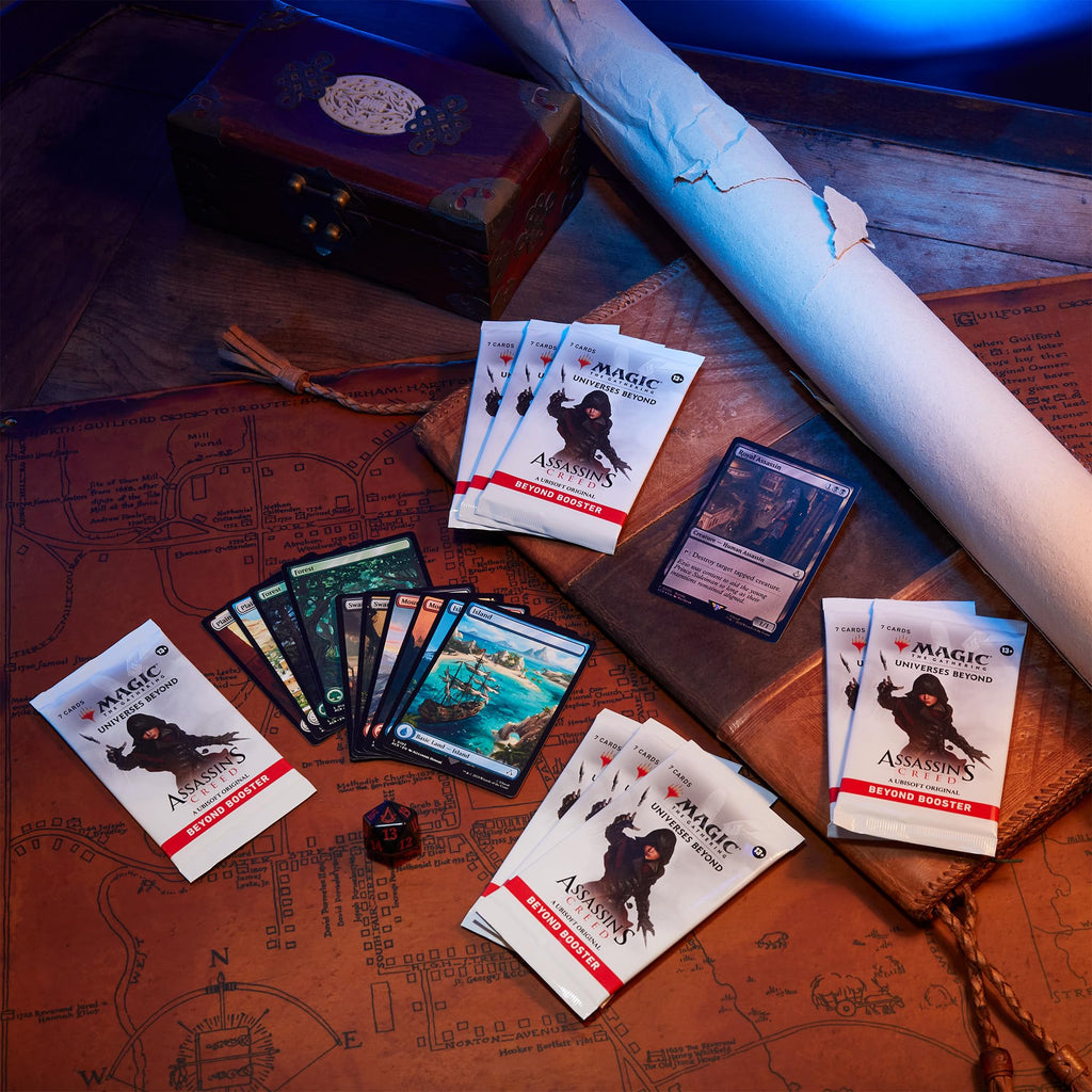 Magic: The Gathering - Assassin’s Creed Bundle | 9 Beyond Boosters + Accessories | Collectible Trading Card Game for Ages 13+ - 2