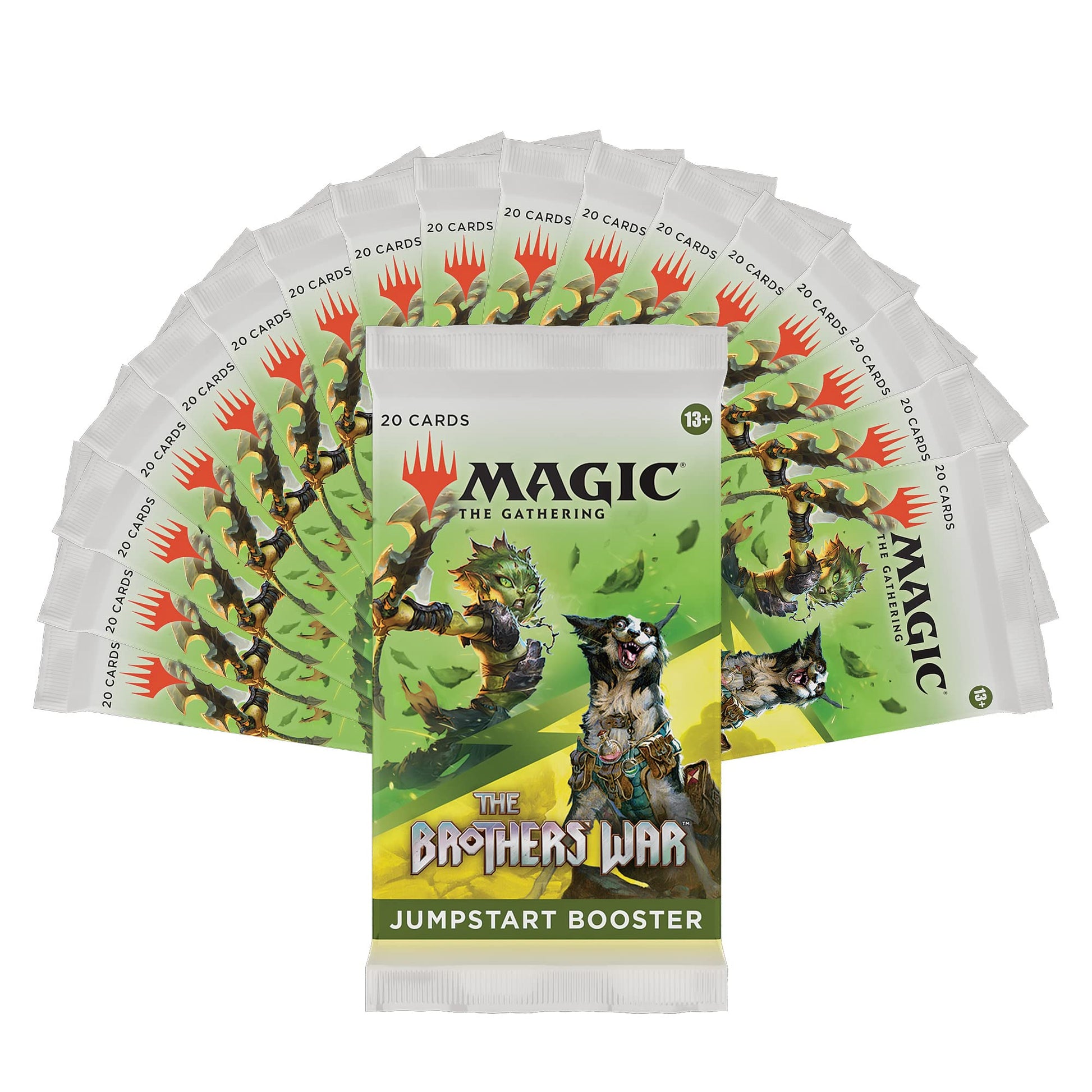 Magic: The Gathering The Brothers’ War Jumpstart Booster Box | 18 Packs (360 Magic Cards) - 6