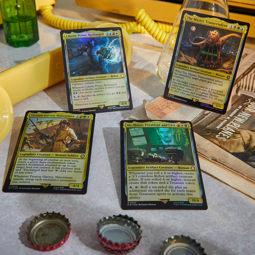 Magic: The Gathering Fallout Commander Deck Bundle – Includes All 4 Decks (1 Hail Caesar, 1 Scrappy Survivors, 1 Science!, and 1 Mutant Menace) - 5