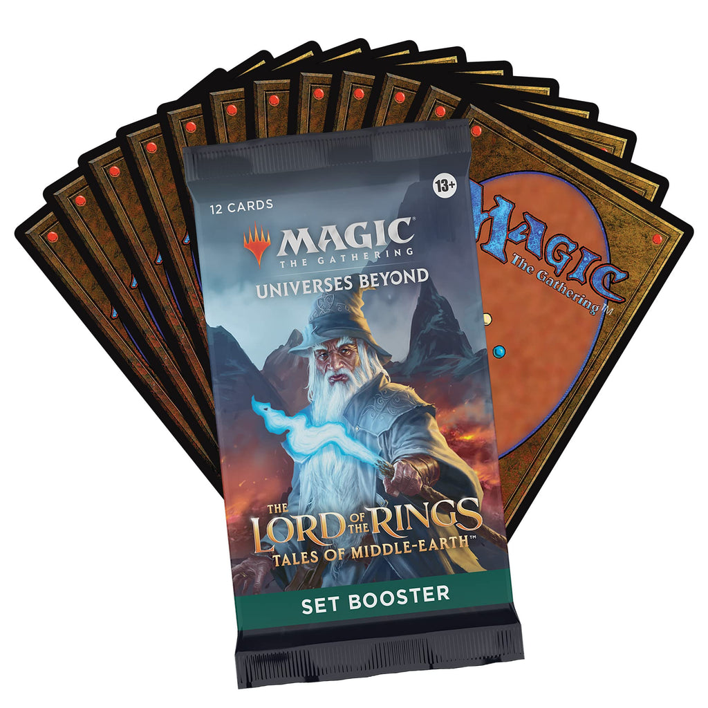 Magic: The Gathering The Lord of the Rings: Tales of Middle-earth Set Booster Box - 30 Packs (360 Magic Cards) - 4