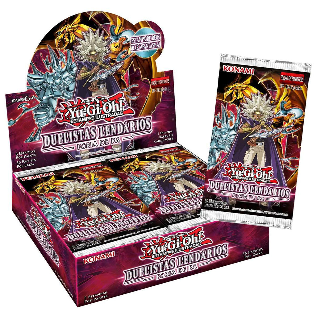 Konami Legendary Duelists: Rage of Ra Booster Box 1st Edition (36 Packs)