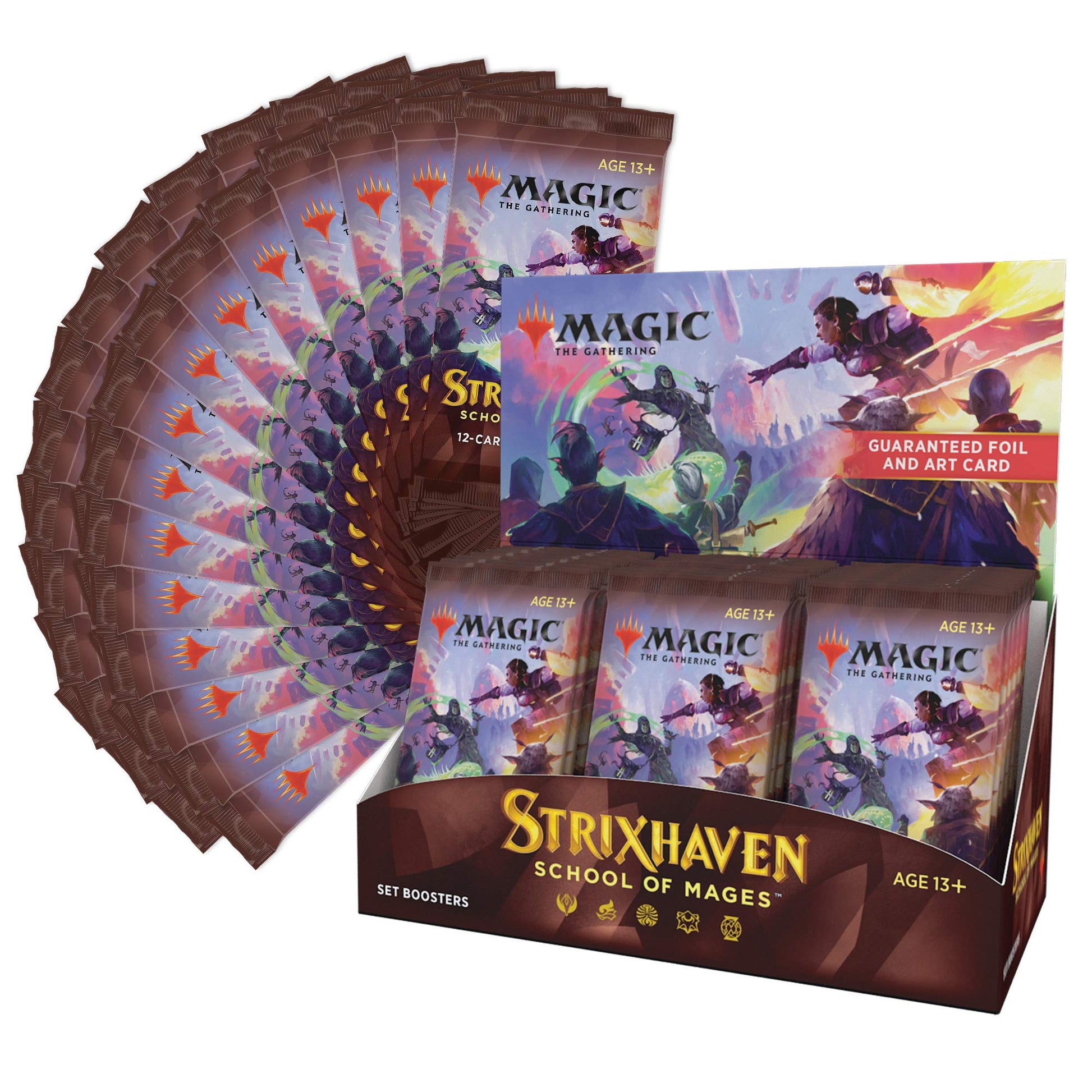 Magic: The Gathering Strixhaven Set Booster Box | 30 Packs (360 Magic Cards) - 4