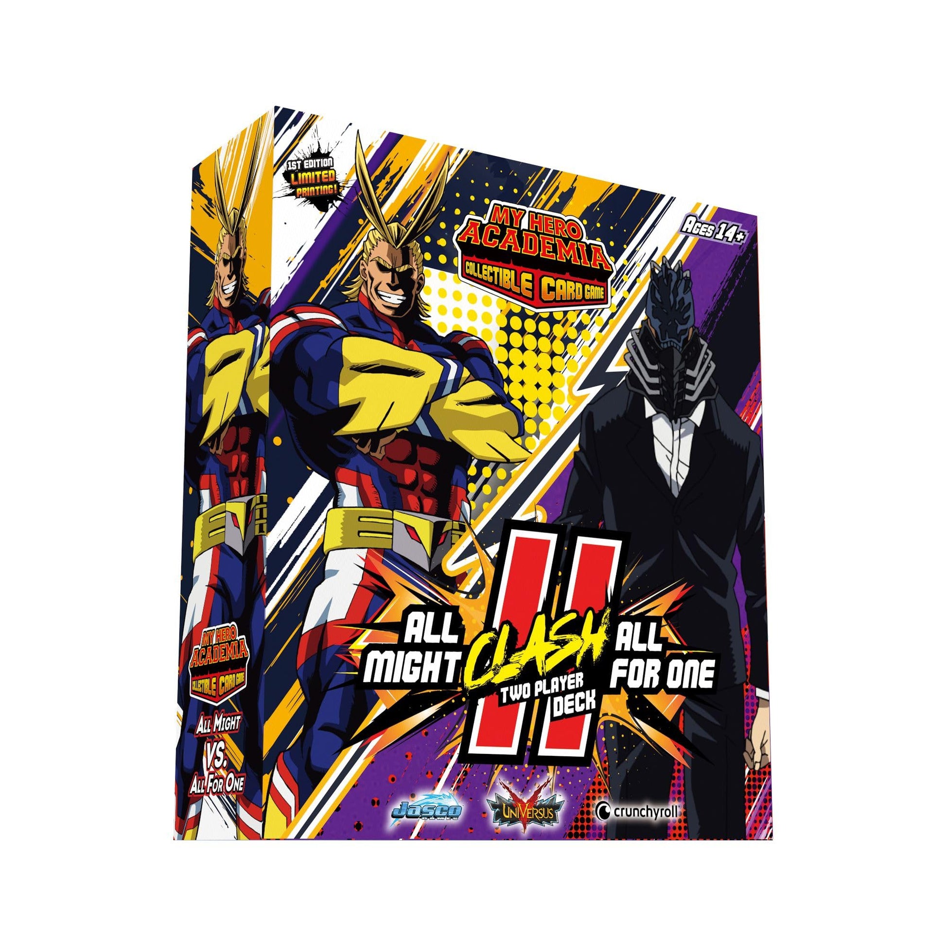 My Hero Academia Collectible Card Game All Might Vs. All for One Two Player Clash Decks | Trading Card Game for Adults and Teens | Ages 14+ | 2 Players | Avg. Playtime 45+ Mins | Made by Jasco Games - 6