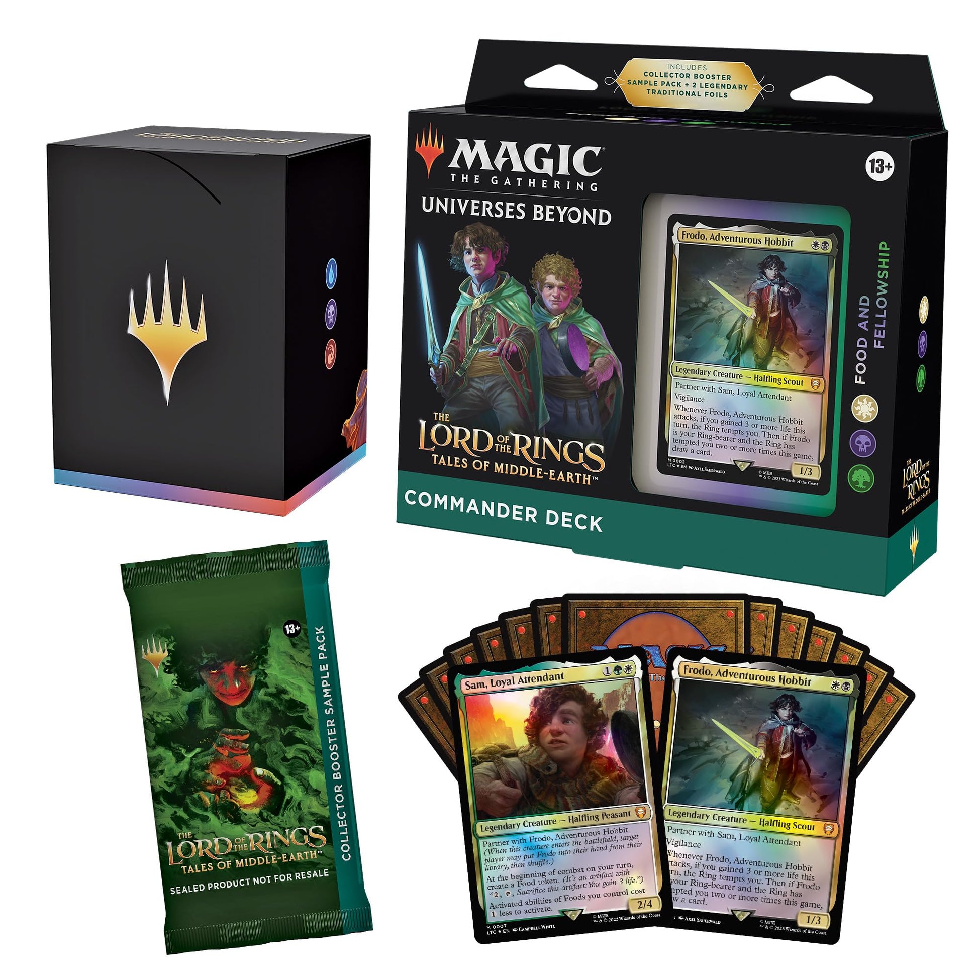 Magic The Gathering The Lord of The Rings: Tales of Middle-Earth Commander Deck Bundle – Includes Pack of 4 Decks - 6