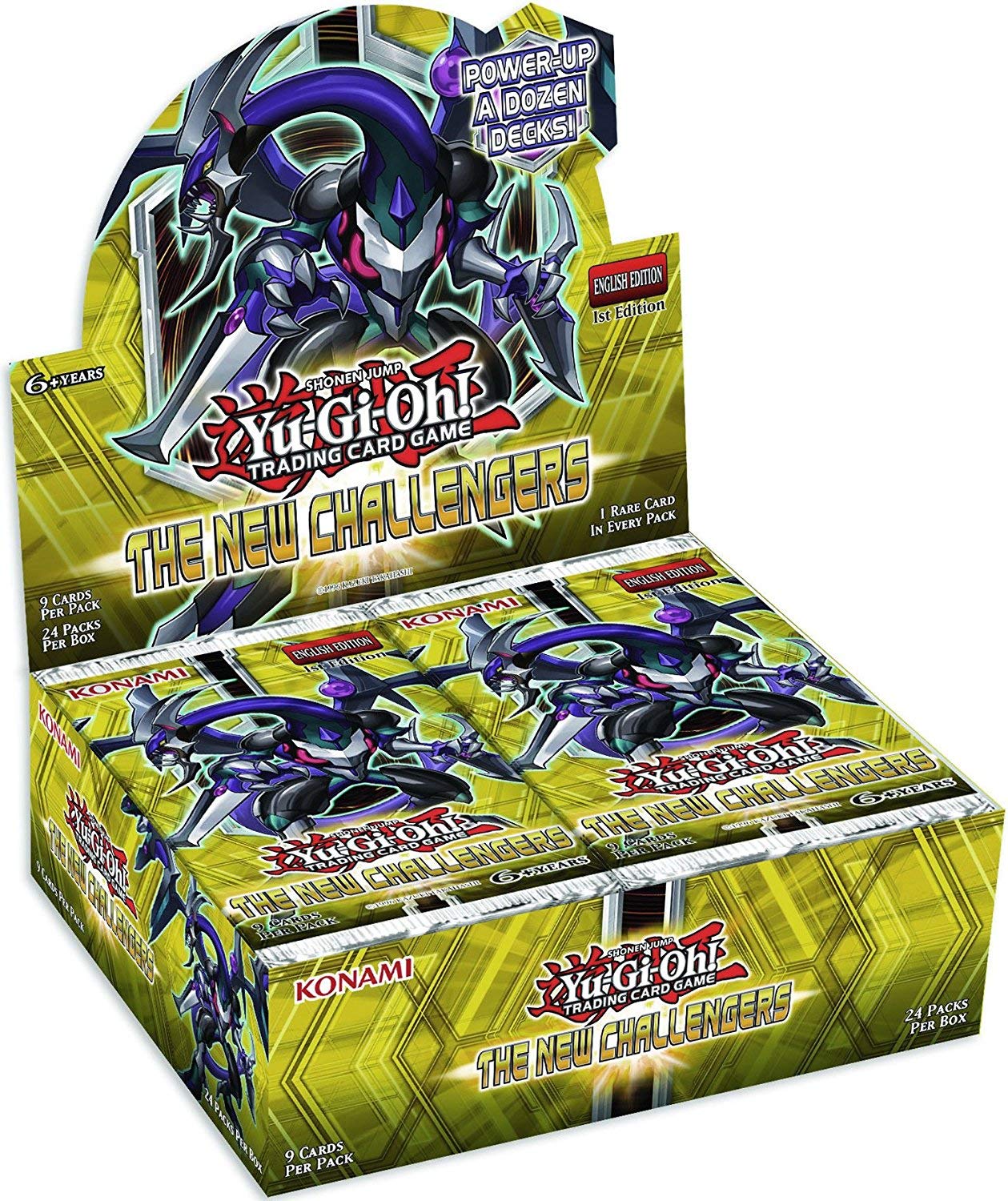 Konami Yu-Gi-Oh The New Challengers Booster Box